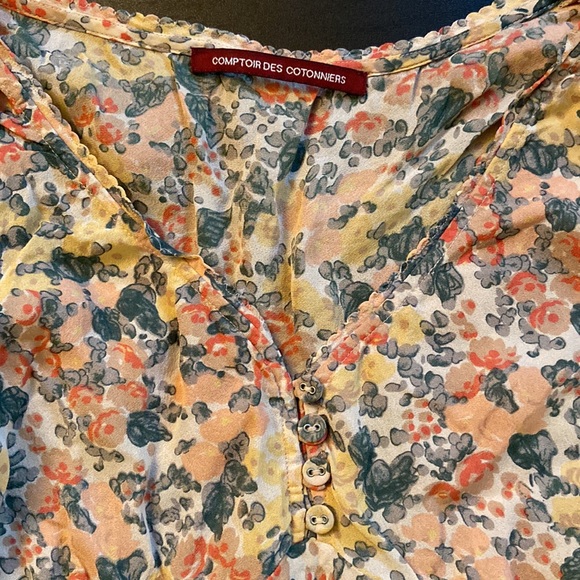 Comptoir des Cotonniers silk blouse, size EU36 - Picture 2 of 7